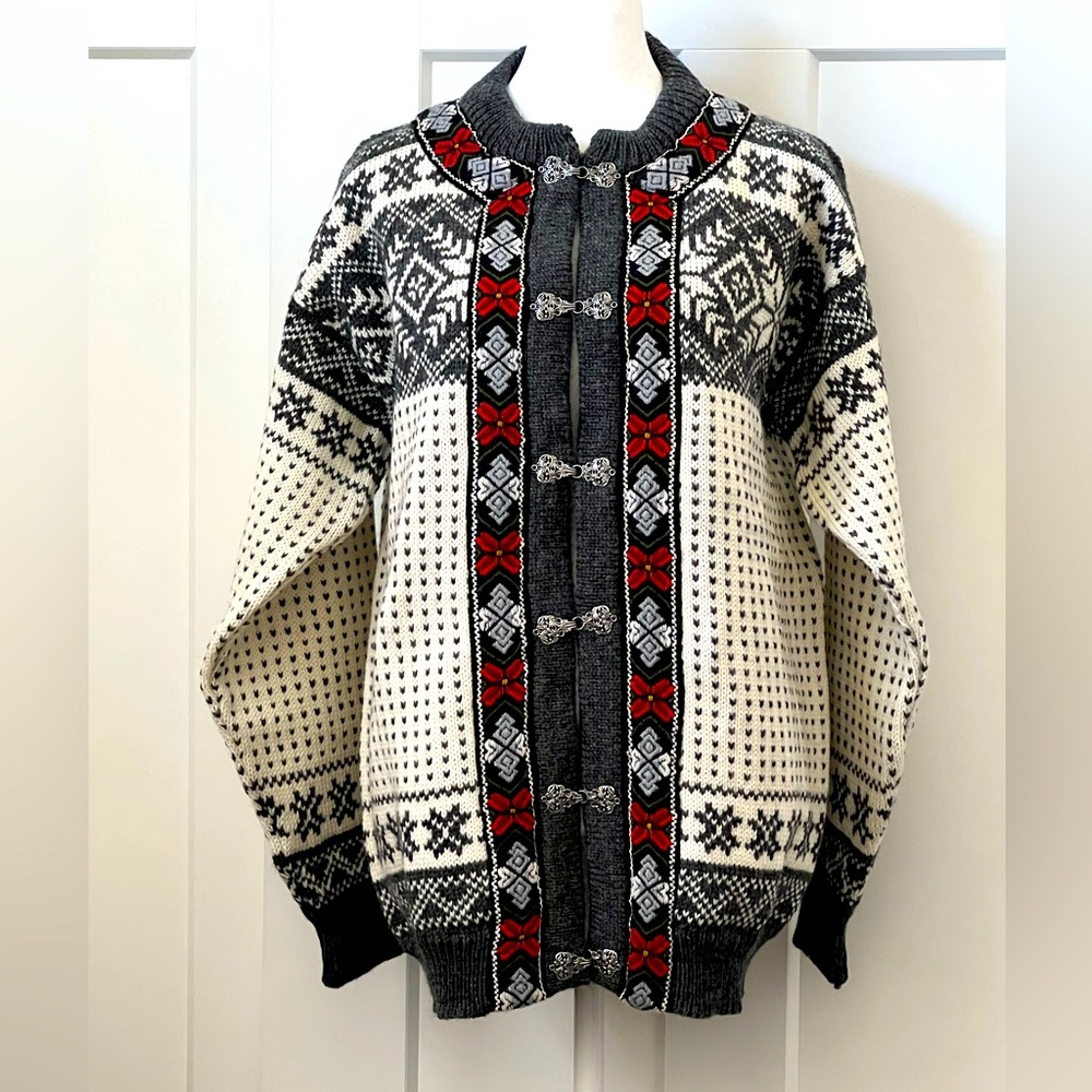 Dale of Norway 🇳🇴 Fair Isle Setesdal Wool Ski Sweater